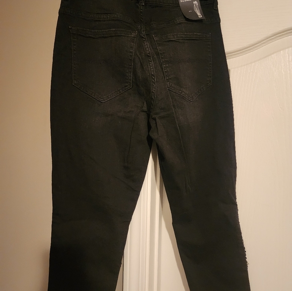 H&M Black Sequin Jeans size 10 - Picture 3 of 8